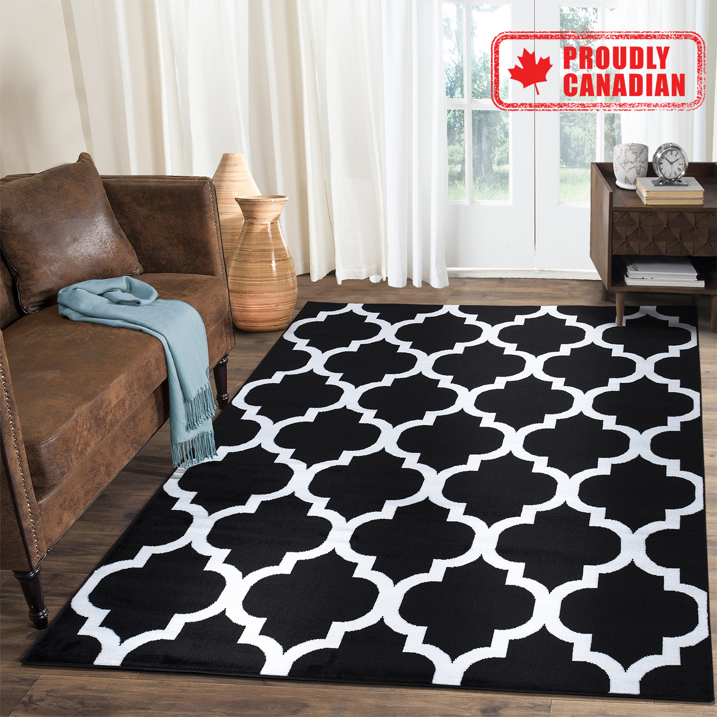 A2Z Natural Trellis Trendy Soft Hallway Runner Area Rug Carpet Tapis (3x5  4x6 5x7 5x8 7x9 8x10)