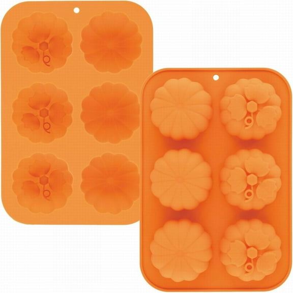 Cookie Cutters,Silicone Halloween Pumpkin Baking Set Non Stick Chocolate Jelly Fondant Cake Baking For Party Gift With Shape Of Bat