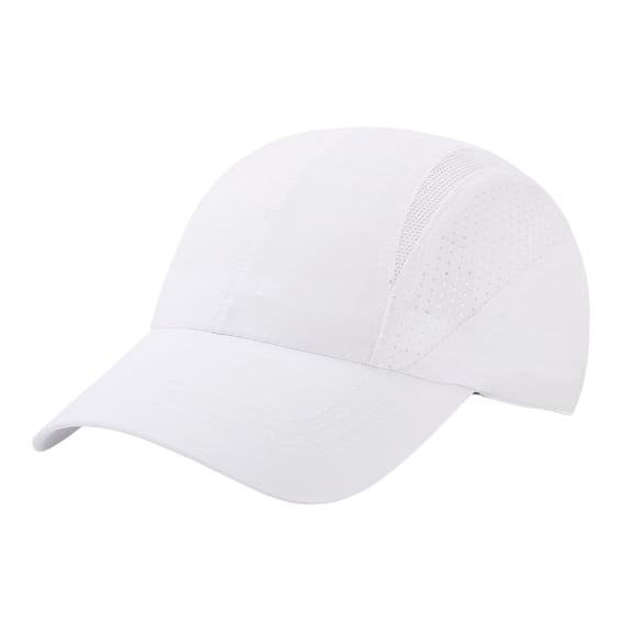 Shadoumai Womens Quick Dry Sport Baseball Cap, Athletic Fitted Cap Mesh Adjustable Plain Hat Running Trucker Hat for Women