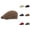 Coffee, variant on Retro Golf Hat Flat Cap And Beret Red Straw Fedora for Winter Men's New Fall And Winter Tongue Cap British Retro Painter Casual forward Front Back Can Be With Corduroy Fabric Couple