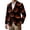 Red, variant on Men's Halloween Blazer Long Sleeve Suit Jackets Sports Coats Three Button Business Jacket with Pocket