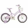 thumbnail image 7 of ACEGER 16 Inch Bike with Basket and Training Wheels for Girls Ages 5-9, Purple, 7 of 7
