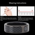 thumbnail image 4 of Smart Ring Fitness Tracker, Screen Display Camera Remote Control Video Scrolling Smart Tracking Ring  for Running 18.4mm/0.72in, 4 of 7
