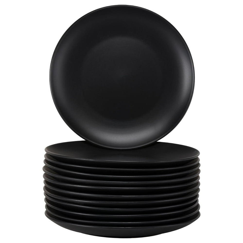 10 Strawberry Street Coupe Matte Catering Pack, 12Pc Dinner Plate Set