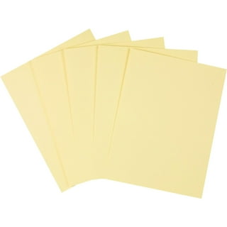 Staples Brights 65 lb. Cardstock Paper 8.5 x 11 Bright Yellow 250  Sheets/Pack (21107) 19754 