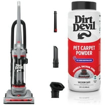 Dirt Devil Bagless Upright Vacuum Cleaner, Performance Pet & Dirt Devil Pet Room Refresher Carpet Powder, 32oz