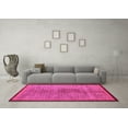 thumbnail image 3 of Ahgly Company Indoor Rectangle Abstract Pink Modern Area Rugs, 3' x 5', 3 of 4