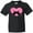 AB-Black, variant on Inktastic Kawaii Mustache Heart Youth T-Shirt