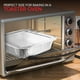 thumbnail image 3 of Moldes cuadrados para tartas Stock Your Home, desechables, aluminio, 8 pulgadas, 3 of 7