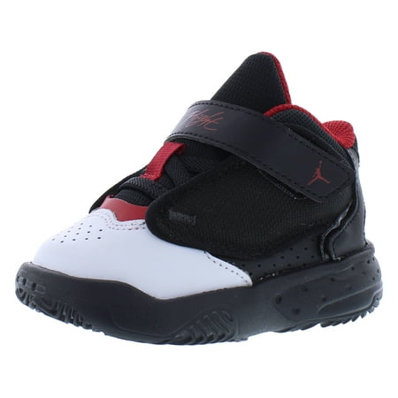 Nike Jordan Max Aura 4 Infant/Toddler Shoes Size 6, Color: Black/White/Red
