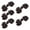 Black, variant on CIYISON Chinese Closure Buttons DIY Cheongsam Sewing Fastener Chinese Knots Frog Buttons