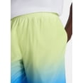 thumbnail image 4 of Athletic Works Men's and Big Men's Active Ombre Perforated Woven Performance Shorts, 7" Inseam, Sizes XS-5XL, 4 of 5