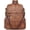 1 Brown Retro Style, variant on Leather Backpack Purse for Women Designer Travel Backpack Purses PU Fashion Ladies  Bag with Tassel