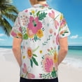 thumbnail image 6 of High Quality Hawaiian Shirts for Men Short Sleeve Aloha Beach Shirt Floral Summer Casual Button Down Shirts Blouses O5QH62, 6 of 7