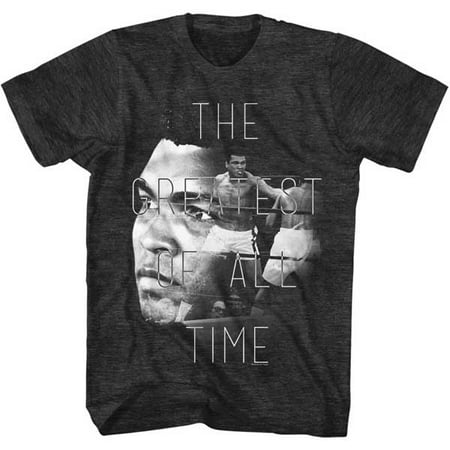 Muhammad Ali - Mens Greatest Of All Time T-Shirt (Muhammad Ali Best Of All Time)