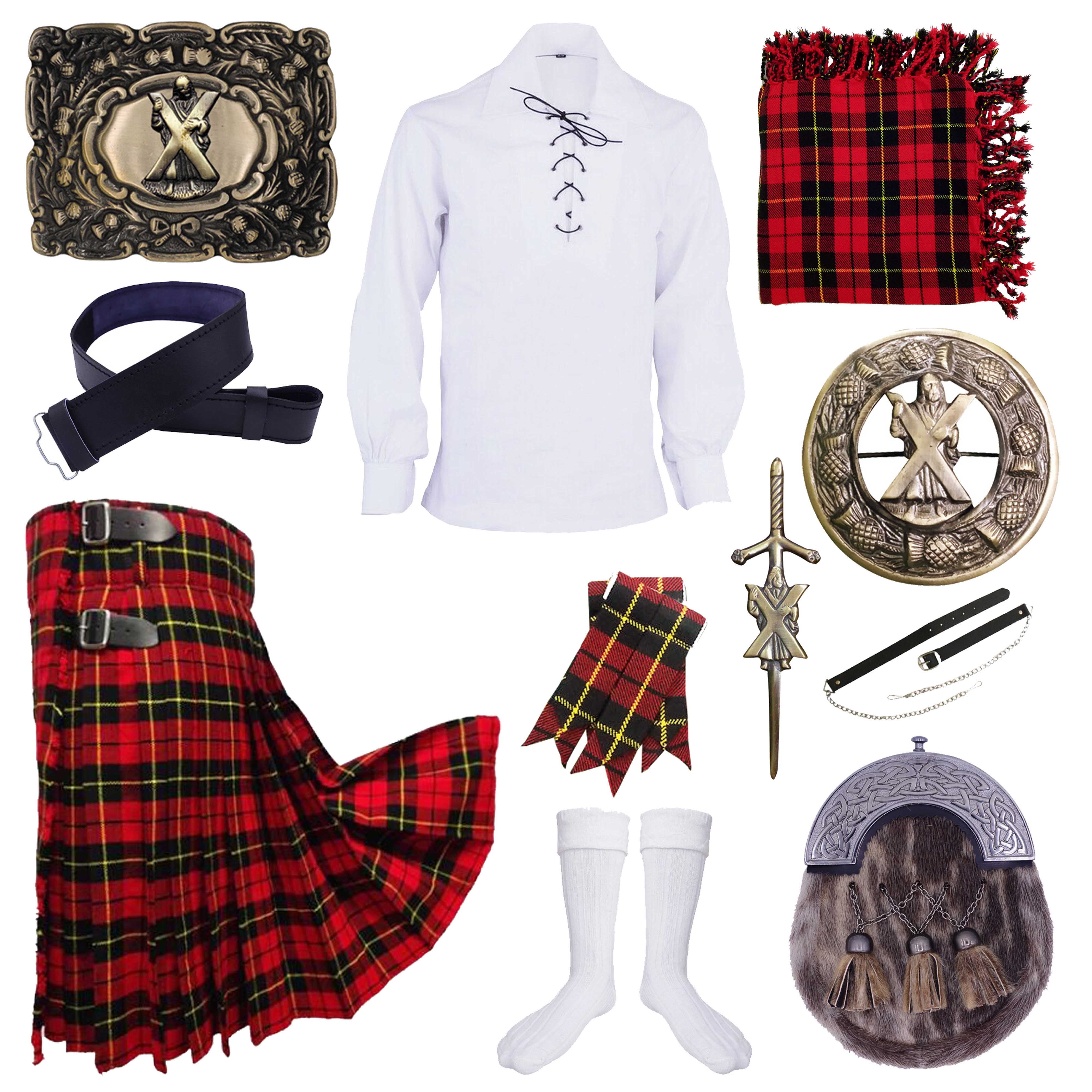 highland kilt accessories
