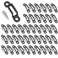 thumbnail image 1 of 50Set 2 in 1 Invisible Connector Screw Fastener Laminate for Cabinet Furniture, 1 of 10