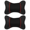thumbnail image 1 of 2 unids multifuncional coche almohada cuello cintura cojín comodidad cabeza soporte almohada, 1 of 5
