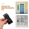 thumbnail image 3 of CRAFTHROU 2Pcs Keyless Mechanical Combination Lock Black Cabinet Door Hasp Latch for Secure Use, 3 of 8