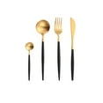 thumbnail image 6 of 4pcs Kitchen Cutlery Set with Knife Spoons Forks Corrosion-resistant 304 Stainless Steel Cooking Utensil Set Tableware, 6 of 9