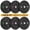 100 lb Set, variant on FIXTECH 2-Inch Bumper Plates High Bounce, Olympic Weight Plate Set 250lb, Barbell Weight Plates Set for Home Gym, Colored Weights Rubber Strength Training Plate for Weight Lifting