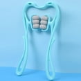 thumbnail image 1 of ruzhgo Rouleau de Cou Masseur avec 6 Balles Point de Massage Cygne Forme Mignonne Appropriée pour les Jambes Taille Cou, 1 of 7