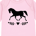 thumbnail image 4 of Inktastic Horse Gifts for Girls Girls Long Sleeve Baby Bodysuit, 4 of 5