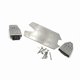 thumbnail image 2 of Stainless Steel Chassis Armor Front Rear Protector Skid Plate, 2 of 5