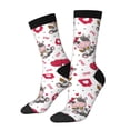 thumbnail image 1 of Balery Caring Cow Calcetas Largas con Estampado para Hombre y Mujer – Suaves y Transpirables, Talla Única (US 5-11), 1 of 6