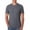 Gray, variant on Men’s Active Quick Dry Crew Neck T Shirts | Athletic Running Gym Workout Short Sleeve Tee Tops