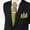 Dark Green, variant on Men Wide 8CM Shiny Necktie Handkerchief Tie Bar Clip Pocket Square Wedding Set