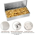 Smoker Box for Wood Chips Use a Gas or Charcoal BBQ Grill and Still Get