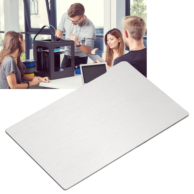 Flexible Magnetic Build Surface, Compatibility 172x110mm Brushed Finish Flatness Light Curing Spring Steel Sheet for M3 SLA DLP 3D Printer