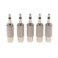thumbnail image 4 of 3x 5pc Conector Hembra a 3,5 Mm 1/8 "macho Enchufe Mono Convertidor Adaptador de Audio Coaxial 3 piezas, 4 of 8