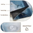 thumbnail image 6 of 8'x10' Area Rugs, Navy Blue Marble Indoor Outdoor Area Rug for Living Room Bedroom, Modern Abstract Ink Painting Washable Bathroom Rugs Kitchen Floor Carpet Mats Home Decor Aesthetic, 6 of 8