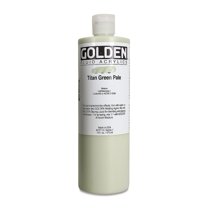 Golden Fluid Acrylic, 16 oz., Titan Green Pale