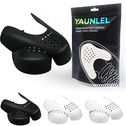 4 Pairs Crease Protector for Air Force Shoes, Sneaker Shoes Protectors, Crease Guard, Anti Crease Shoes Protector Prevent Sports Shoes No Crease Shoe Inserts for Men's 7-12/ Women's 5-8