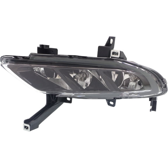 Fog Light Compatible with 2016-2018 Nissan Maxima Front, Left Driver With bulb(s)