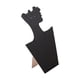 thumbnail image 3 of Exhibidor de collares de terciopelo, expositor de joyas, escaparate de tienda, organizador suave, almacenamiento de accesorios, soporte para joyas, Negro, 3 of 8