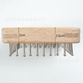 thumbnail image 4 of Diy Knitting Loom Wood Weaving Loom Scarf Hat Making Tool Scarf Weaving Loom, 4 of 6