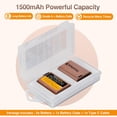 thumbnail image 4 of Batería Pickle Power NP-FW50 1500 mAh 7,4 V con cargador tipo C, 4 of 8