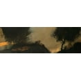 thumbnail image 2 of Jully, Denis 14x7 Gold Ornate Wood Framed with Double Matting Museum Art Print Titled - LAube, 2 of 4