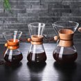 thumbnail image 1 of Minimalist Home Drip Coffee Maker Set - Compact 400ml Round Glass Pot with Filter, Portable Small Household Brewing Kit for Daily Use, Modern Aesthetic Design, Budget-Friendly 5-10 Yuan Coffee, 1 of 5
