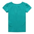 thumbnail image 2 of Richie House Girls' Tee with Styled Necklace and Bows RH0659, 2 of 2