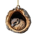 thumbnail image 2 of Forest Animal Christmas Ornaments,3D Animal Christmas Tree Ornaments,Funny Forest Animal Ornaments for Hanging Decoration Gift for Animal Lovers & Christmas Basket Stuffers, 2 of 6