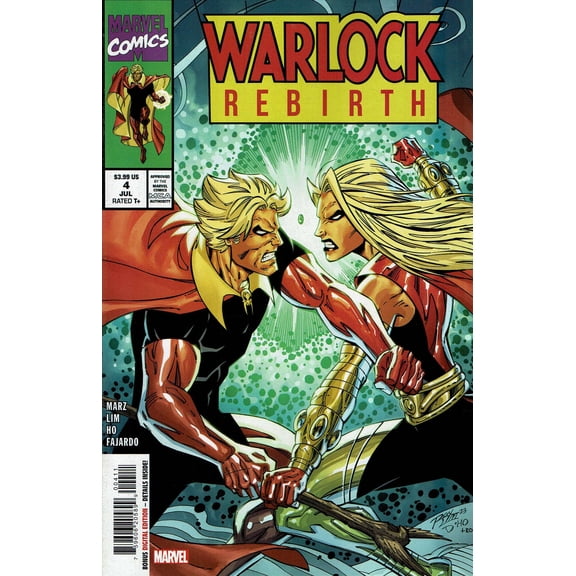 Warlock: Rebirth #4 VF ; Marvel Comic Book