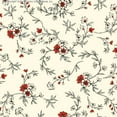 thumbnail image 3 of Challis Rayon Printed Fetching, Floral Woven Fabric, Soft Dress Material (BLACK/CREAM/CITRON, ByYard), 3 of 3