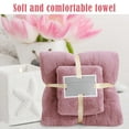 thumbnail image 4 of Clearance! FNGZ Towel, Polyester Towel, Coral Fleece Towel and Bath Towel 2-In-1 Set, High-Density Coral Fleece Towel and Bath Towel Two-In-One Set Soft and Absorben, 1X Bath Towel Set, 4 of 4