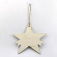 thumbnail image 6 of Patriotic Hanging Sign, Americana Flag Star-Shaped Wall Decor July of 4th Independence Day Memorial Day Hanging Decoration for Indoor Outdoor, 6 of 7