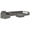 thumbnail image 3 of CUITING 8 Piece Patio Set with Cushions Poly Rattan Gray, 3 of 7